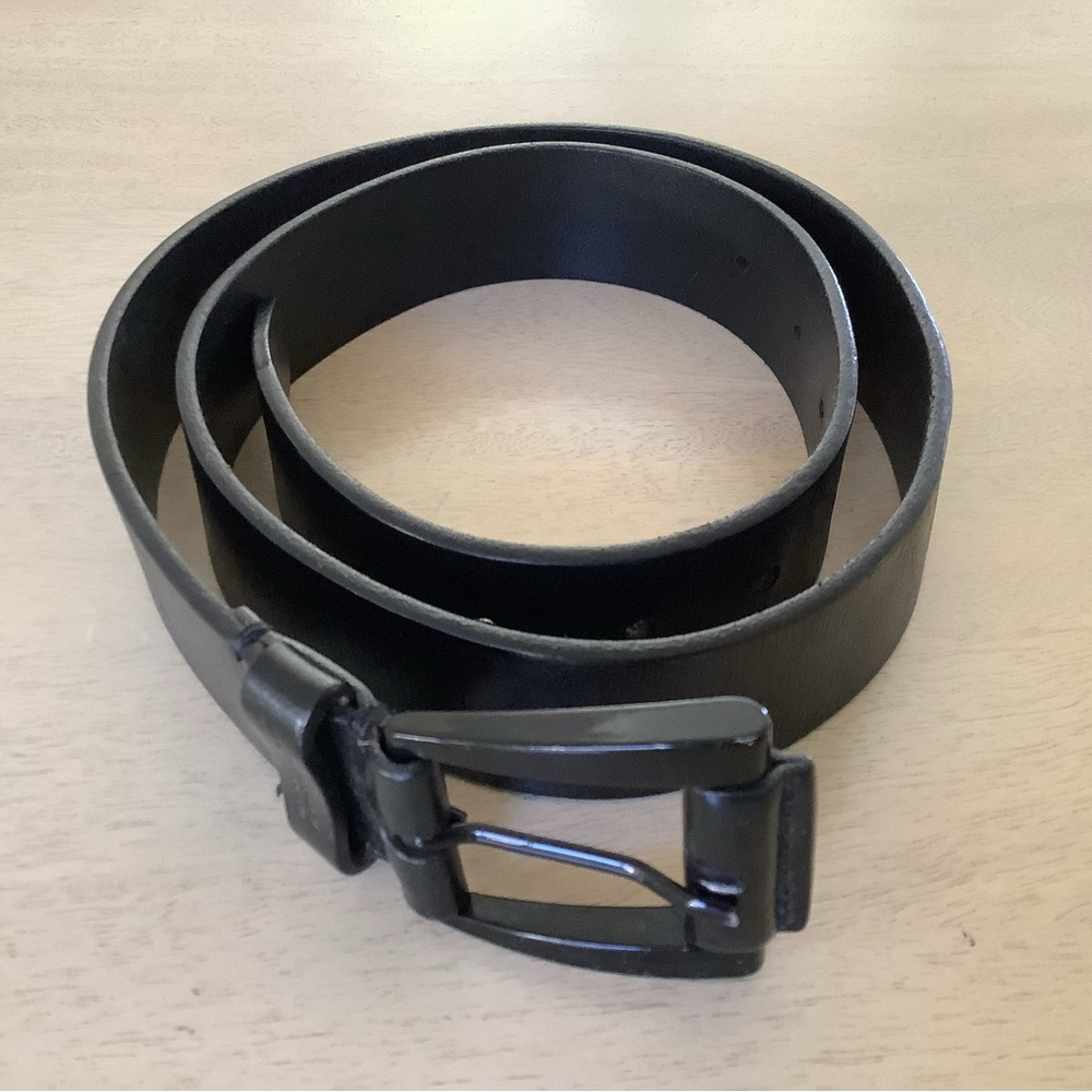 Burberry Black Leather Men’s Belt 36 90